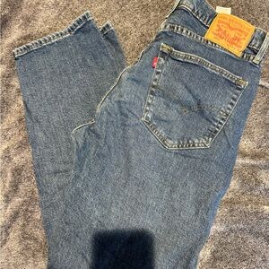 Levi's Men's Blue Straight Jeans